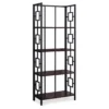 Espresso Square 4-Shelf Open Bookcase -Furniture Series Sales 810512950 2