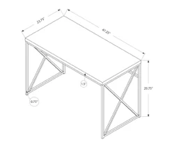 Monarch Reclaimed Office Desk -Furniture Series Sales 810512959 10
