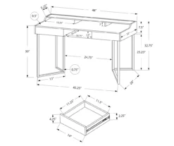 Monarch Office Desk With Riser 19 Monarch Office Desk With Riser -Furniture Series Sales 810512966 3