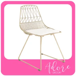 Vivi Metal Dining Chairs, 2-Pack -Furniture Series Sales 810513496