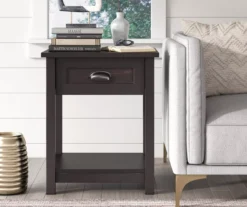 Baily Black Nightstand -Furniture Series Sales 810513516 3