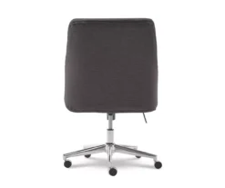 Leighton Dark Gray Memory Foam Fabric Office Chair 18 Leighton Dark Gray Memory Foam Fabric Office Chair -Furniture Series Sales 810513537 12