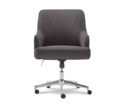 Leighton Dark Gray Memory Foam Fabric Office Chair 15 Leighton Dark Gray Memory Foam Fabric Office Chair -Furniture Series Sales 810513537 9