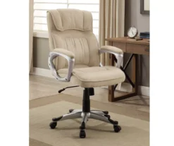 Fawn Tan Linen Executive Office Chair 15 Fawn Tan Linen Executive Office Chair -Furniture Series Sales 810513549 3