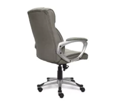Glacial Gray Linen Executive Office Chair 13 Glacial Gray Linen Executive Office Chair -Furniture Series Sales 810513550 6