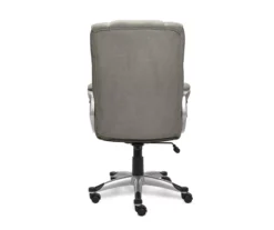 Glacial Gray Linen Executive Office Chair 14 Glacial Gray Linen Executive Office Chair -Furniture Series Sales 810513550 7