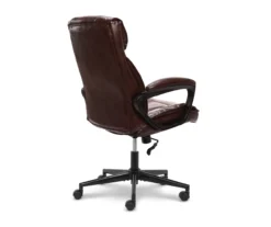 Hannah Brown Bonded Leather Office Chair 35 Hannah Brown Bonded Leather Office Chair -Furniture Series Sales 810513551 12