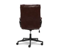 Hannah Brown Bonded Leather Office Chair 36 Hannah Brown Bonded Leather Office Chair -Furniture Series Sales 810513551 13