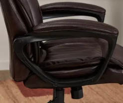 Hannah Brown Bonded Leather Office Chair 26 Hannah Brown Bonded Leather Office Chair -Furniture Series Sales 810513551 5