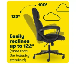 Hannah Charcoal Gray Microfiber Office Chair 28 Hannah Charcoal Gray Microfiber Office Chair -Furniture Series Sales 810513553 A0 8