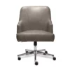 Leighton Gray Memory Foam Bonded Leather Office Chair -Furniture Series Sales 810513560 11