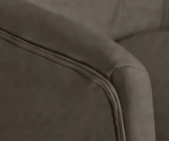 Leighton Gray Memory Foam Bonded Leather Office Chair -Furniture Series Sales 810513560 5