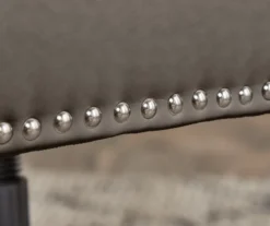 Leighton Gray Memory Foam Bonded Leather Office Chair -Furniture Series Sales 810513560 8