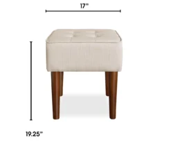 Aria Tufted Stool -Furniture Series Sales 810513575 3