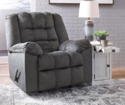 Drake Charcoal Rocker Recliner -Furniture Series Sales 810519655 4