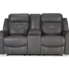 Jesolo Gray Reclining Console Loveseat 1 Jesolo Gray Reclining Console Loveseat -Furniture Series Sales 810519670