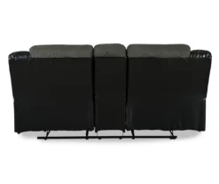 Earhart Faux Leather Reclining Console Loveseat -Furniture Series Sales 810519695 2