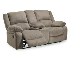 Draycoll Pewter Reclining Console Loveseat 15 Draycoll Pewter Reclining Console Loveseat -Furniture Series Sales 810519716 2