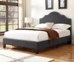 Lombard Charcoal Gray Full Upholstered Bed 13 Lombard Charcoal Gray Full Upholstered Bed -Furniture Series Sales 810519983 7
