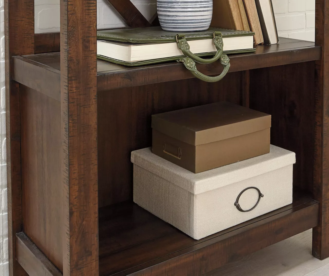 Baldridge 4-Shelf Bookcase 5 Baldridge 4-Shelf Bookcase - Image 3