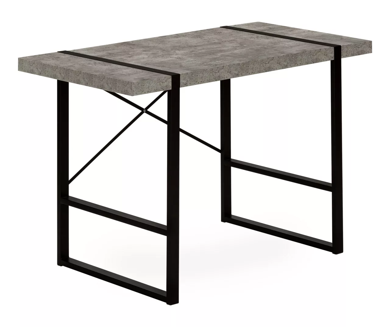 Monarch Paneled Metal Computer Desk 7 Monarch Paneled Metal Computer Desk - Image 5