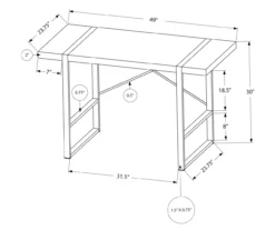 Monarch Paneled Metal Computer Desk 31 Monarch Paneled Metal Computer Desk -Furniture Series Sales 810527346 5