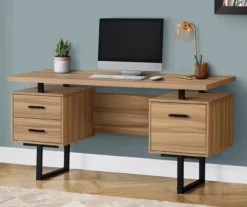 60" 3-Drawer Computer Desk 12 60" 3-Drawer Computer Desk -Furniture Series Sales 810533366 1 1