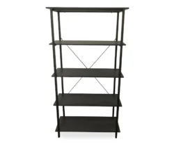 Real Living Rustic 5-Shelf Bookcase 23 Real Living Rustic 5-Shelf Bookcase -Furniture Series Sales 810534675 1
