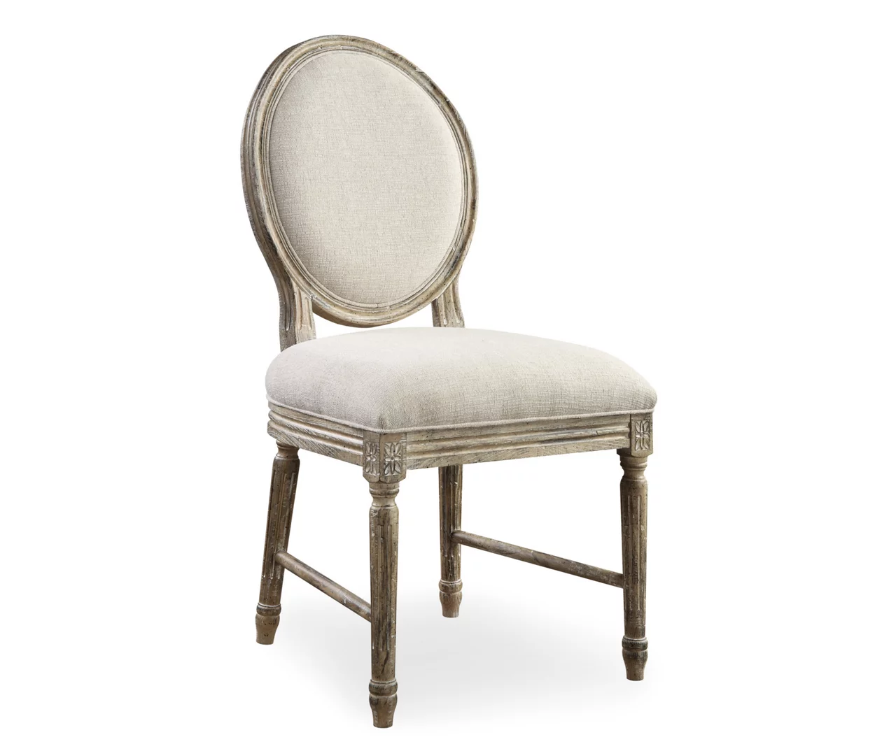 Sandstone Buff & Cream Upholstered Dining Chairs, 2-Pack 3 Sandstone Buff & Cream Upholstered Dining Chairs, 2-Pack