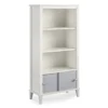 Monarch Hill Poppy Gray & White Bookcase -Furniture Series Sales 810538207 4