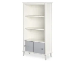 Monarch Hill Poppy Gray & White Bookcase -Furniture Series Sales 810538207 5