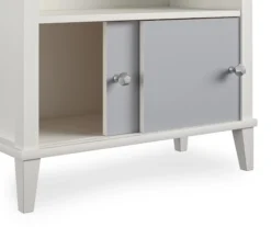Monarch Hill Poppy Gray & White Bookcase -Furniture Series Sales 810538207 6