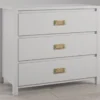 Monarch Hill Haven Dove Gray 3-Drawer Dresser -Furniture Series Sales 810538227 1