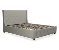 CosmoLiving Mercer Wingback Linen Bed -Furniture Series Sales 810540991 5