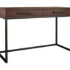Horatio Brown & Gunmetal Wood Desk -Furniture Series Sales 810542288