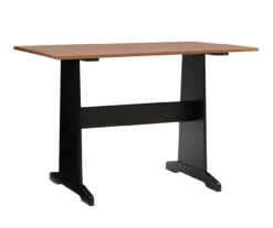 Atrium Black & Pecan 3-Piece Wooden Breakfast Nook Set -Furniture Series Sales 810543121 A0 4