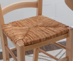 Bordeaux Natural Handwoven Ladder Back Side Chairs, 2-Pack -Furniture Series Sales 810543191 A0 8