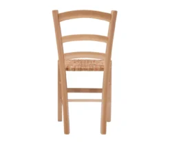 Bordeaux Natural Handwoven Ladder Back Side Chairs, 2-Pack -Furniture Series Sales 810543191 A2 6