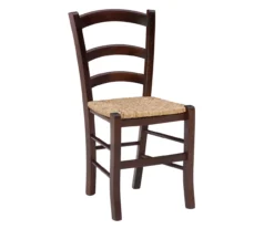 Bordeaux Walnut Handwoven Ladder Back Side Chairs, 2-Pack 19 Bordeaux Walnut Handwoven Ladder Back Side Chairs, 2-Pack -Furniture Series Sales 810543200 A0 2