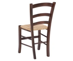 Bordeaux Walnut Handwoven Ladder Back Side Chairs, 2-Pack 21 Bordeaux Walnut Handwoven Ladder Back Side Chairs, 2-Pack -Furniture Series Sales 810543200 A2