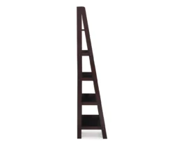 Boston Espresso 5-Shelf Wooden Ladder Bookcase 15 Boston Espresso 5-Shelf Wooden Ladder Bookcase -Furniture Series Sales 810543223 A0 2