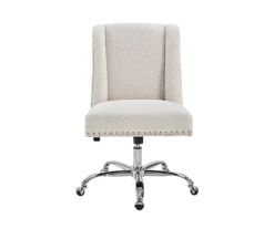 Comfort Home Warm White Sherpa Chair 9 Comfort Home Warm White Sherpa Chair -Furniture Series Sales 810543232 3