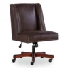 Austin Dark Walnut Upholstered Office Chair -Furniture Series Sales 810543233 A0 1