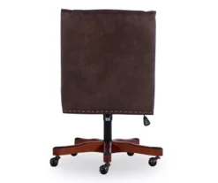 Austin Dark Walnut Upholstered Office Chair -Furniture Series Sales 810543233 A2 5