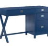 Kari Royal Blue 4-Drawer Office Desk -Furniture Series Sales 810543245 A0 1