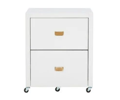 Kari White 2-Drawer Rolling Filing Cabinet 9 Kari White 2-Drawer Rolling Filing Cabinet -Furniture Series Sales 810543247 3