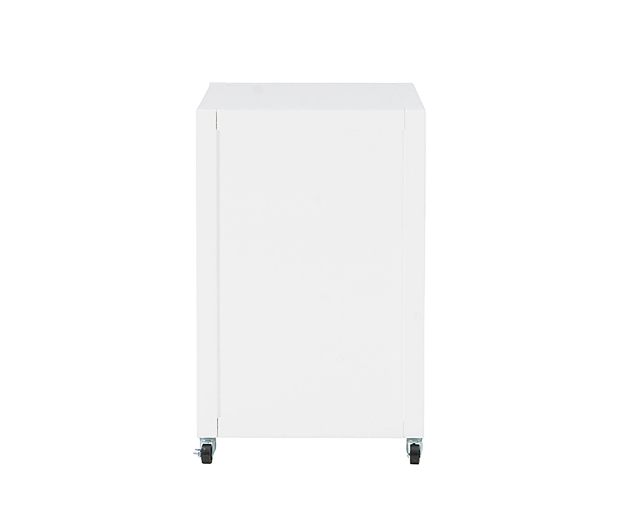 Kari White 2-Drawer Rolling Filing Cabinet 6 Kari White 2-Drawer Rolling Filing Cabinet - Image 4