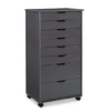 Craft Mate Gray Wood 8-Drawer Rolling Storage Cart 2 Craft Mate Gray Wood 8-Drawer Rolling Storage Cart -Furniture Series Sales 810543293 1