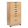 Craft Mate Natural Wood 8-Drawer Rolling Storage Cart -Furniture Series Sales 810543300 1