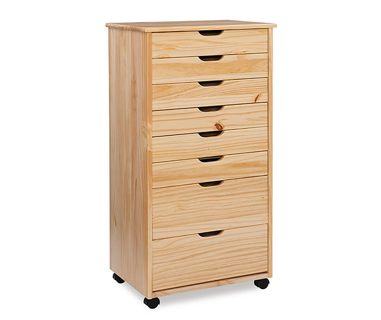 Craft Mate Natural Wood 8-Drawer Rolling Storage Cart 3 Craft Mate Natural Wood 8-Drawer Rolling Storage Cart